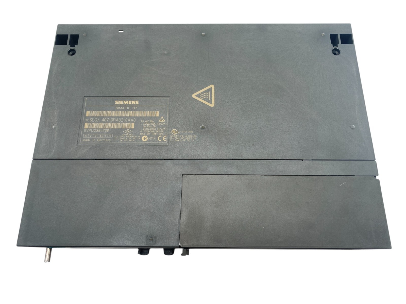 SIEMENS SIMATIC S7 6ES7 407-0RA02-0AA0