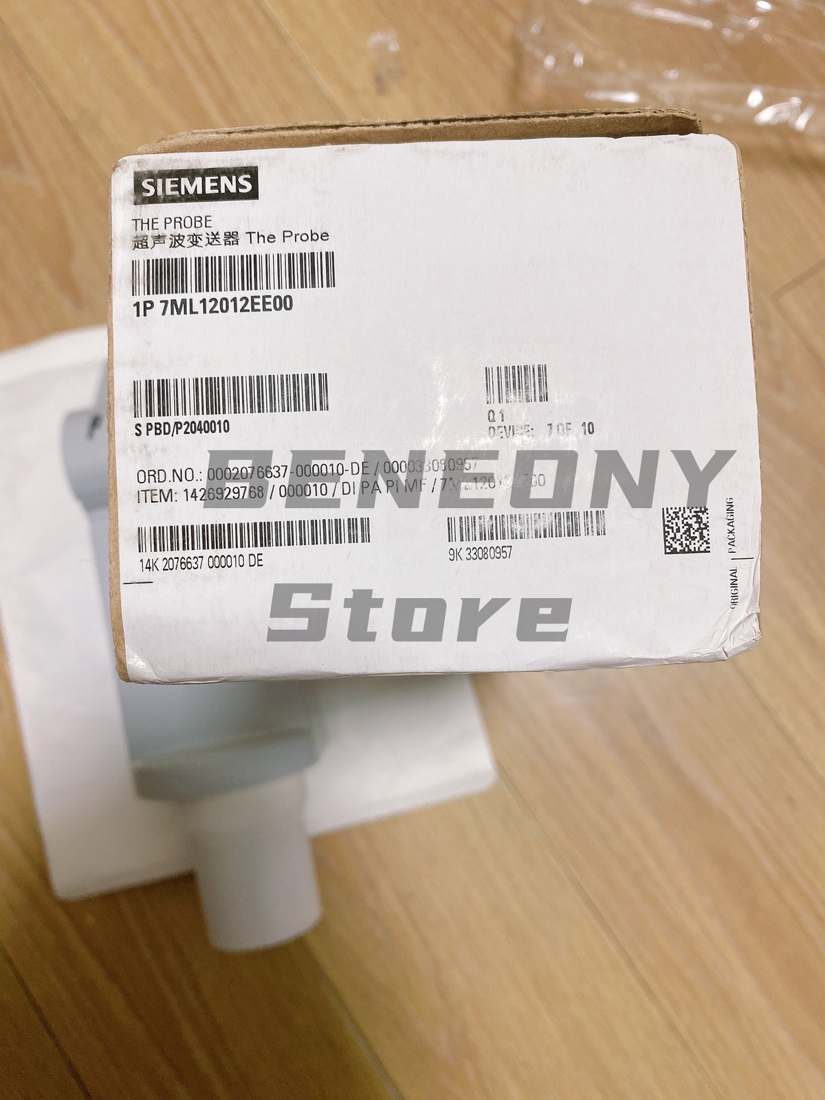 NEW Siemens 7ML1201-2EE00 Probe Ultrasonic Level Transmitter