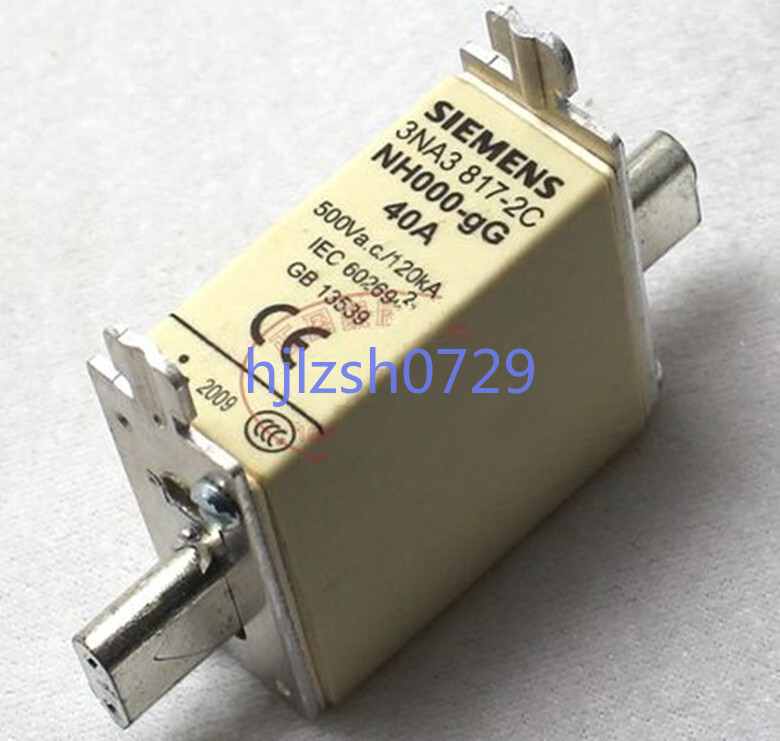 1pc New Siemens fuse 3NA3817-2C 40A