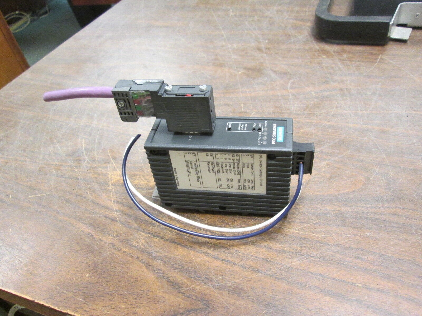 Siemens Simatic Net Profibus OLM/G11 Module 6GK1 502-2CB10 24VDC 200mA Used