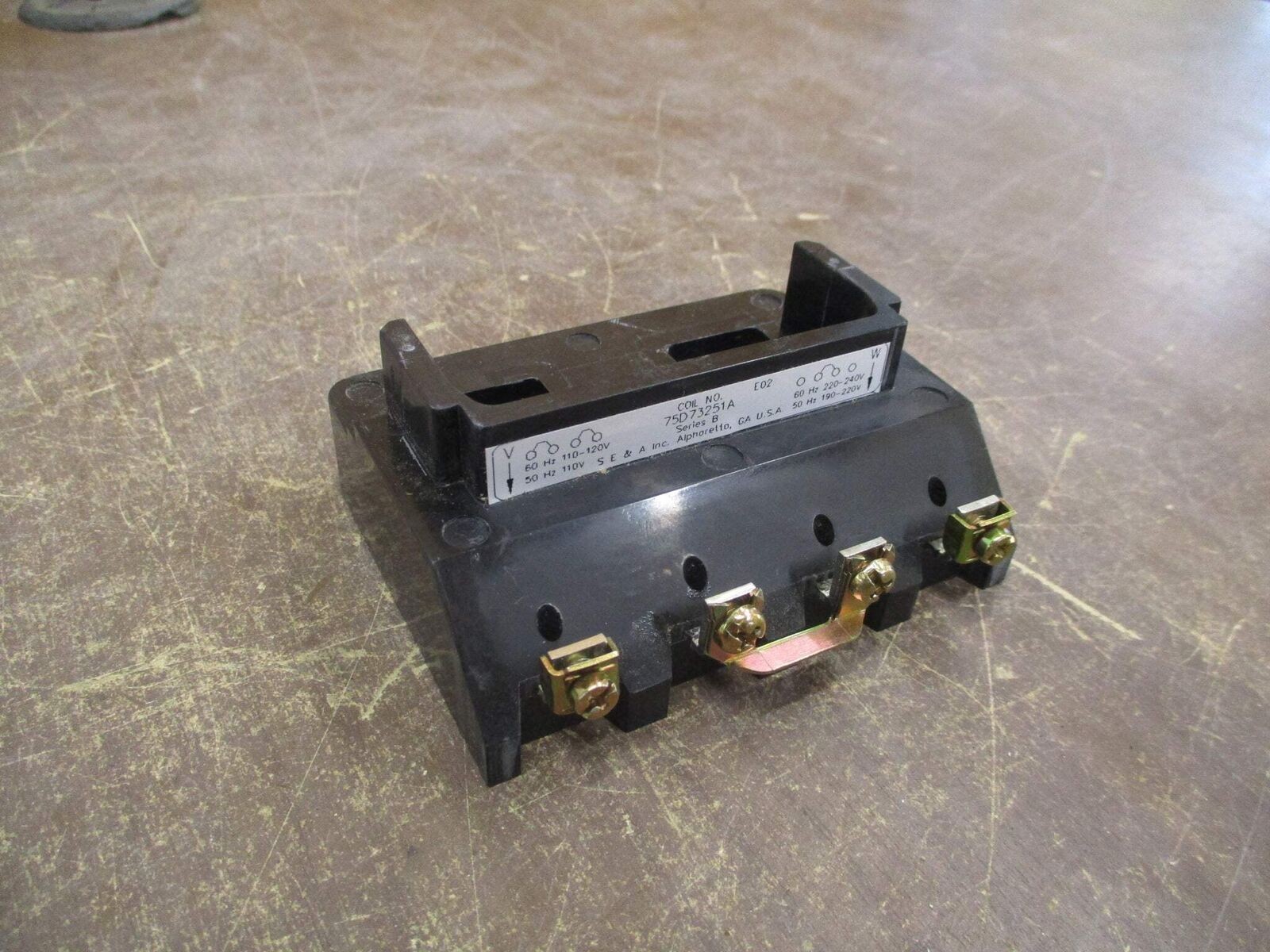 Siemens Magnetic Coil 75D73251A Ser. A 110-120V 220-240V *Some Shelfwear*