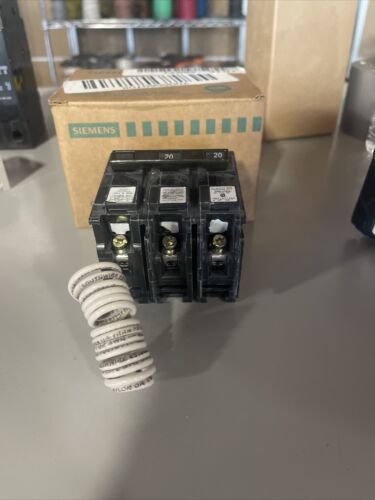 Siemens BQ2B02000S01 20 Amp, 2Pole, 120/240VAC, BOLT-ON Shunt Trip Breaker