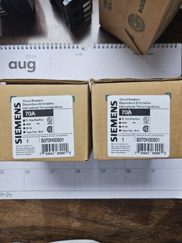 B370H00S01 SIEMENS NEW IN BOXES 2 AVAILABLE FREE SHIPPING