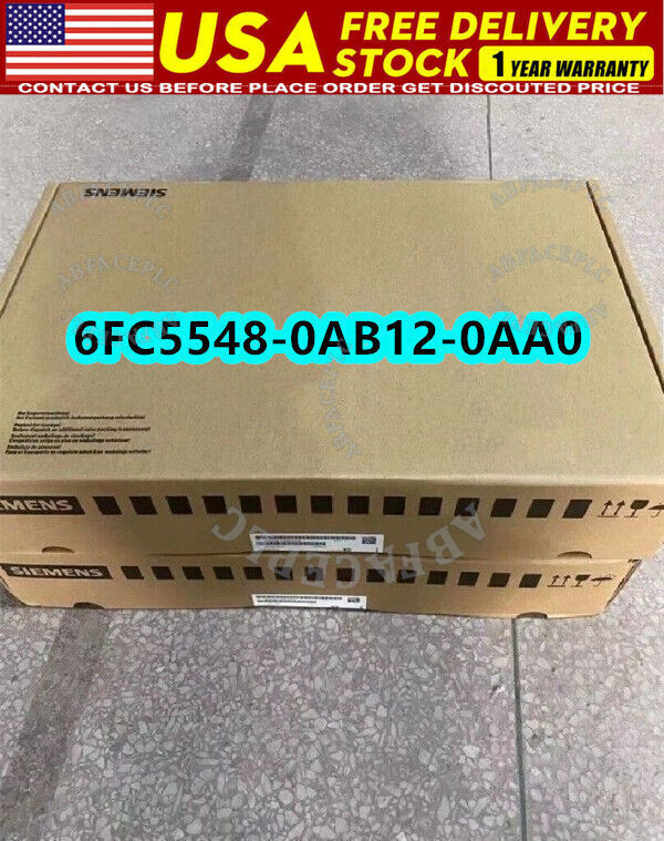 NEW 6FC5548-0AB12-0AA0 Siemens ORIGINAL MANUFACTURER SHED MZO