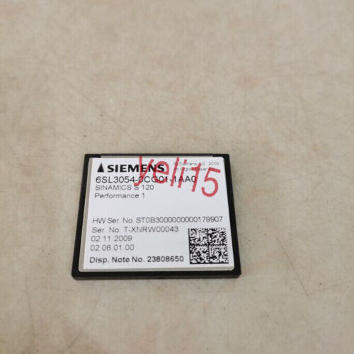 1PC New Siemens 6SL3054-0CG01-1AA0 6SL3 054-0CG01-1AA0 PLC Expedited Shipping