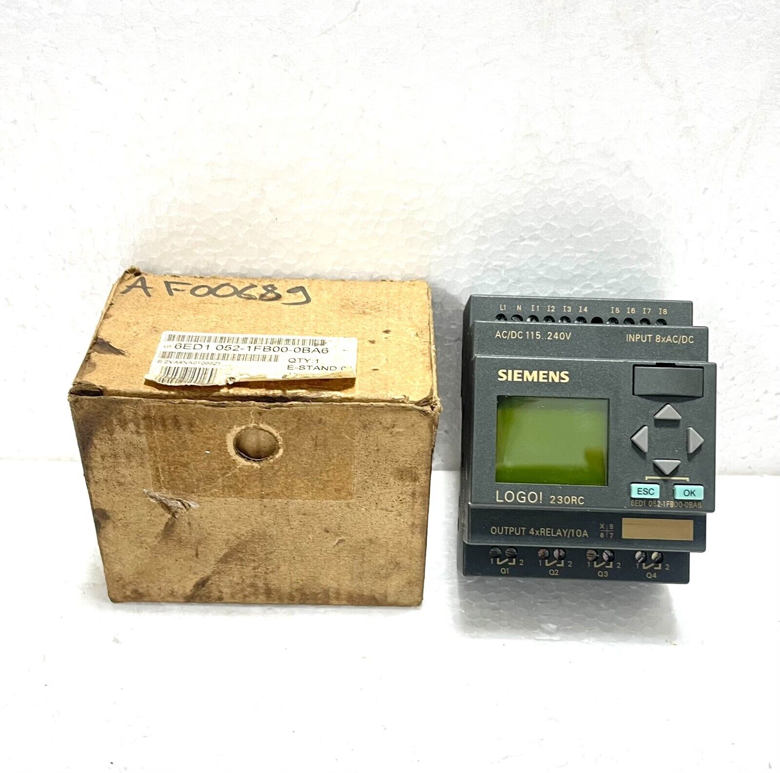 Siemens 6ED1 052-1FB00-0BA6 Logic Module