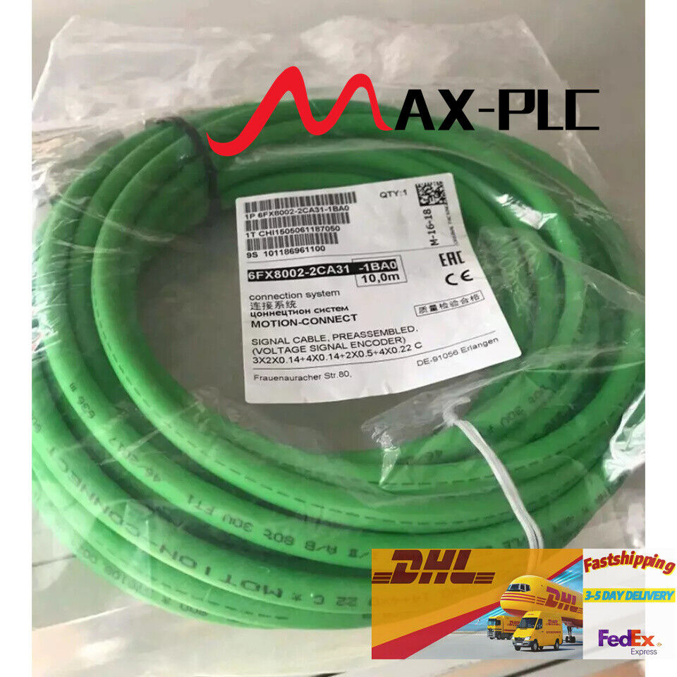 1PC New In Box SIEMENS 6FX8002-2CA31-1BA0 Encoder Cable 10M Fastshipping DHL