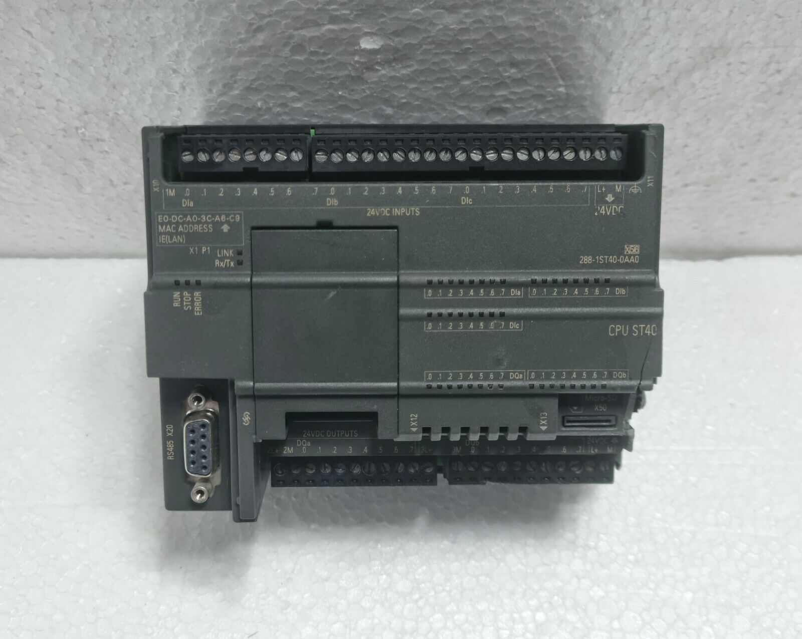 Siemens S7-200 SMART CPU ST40 6ES7 288-1ST40-0AA0