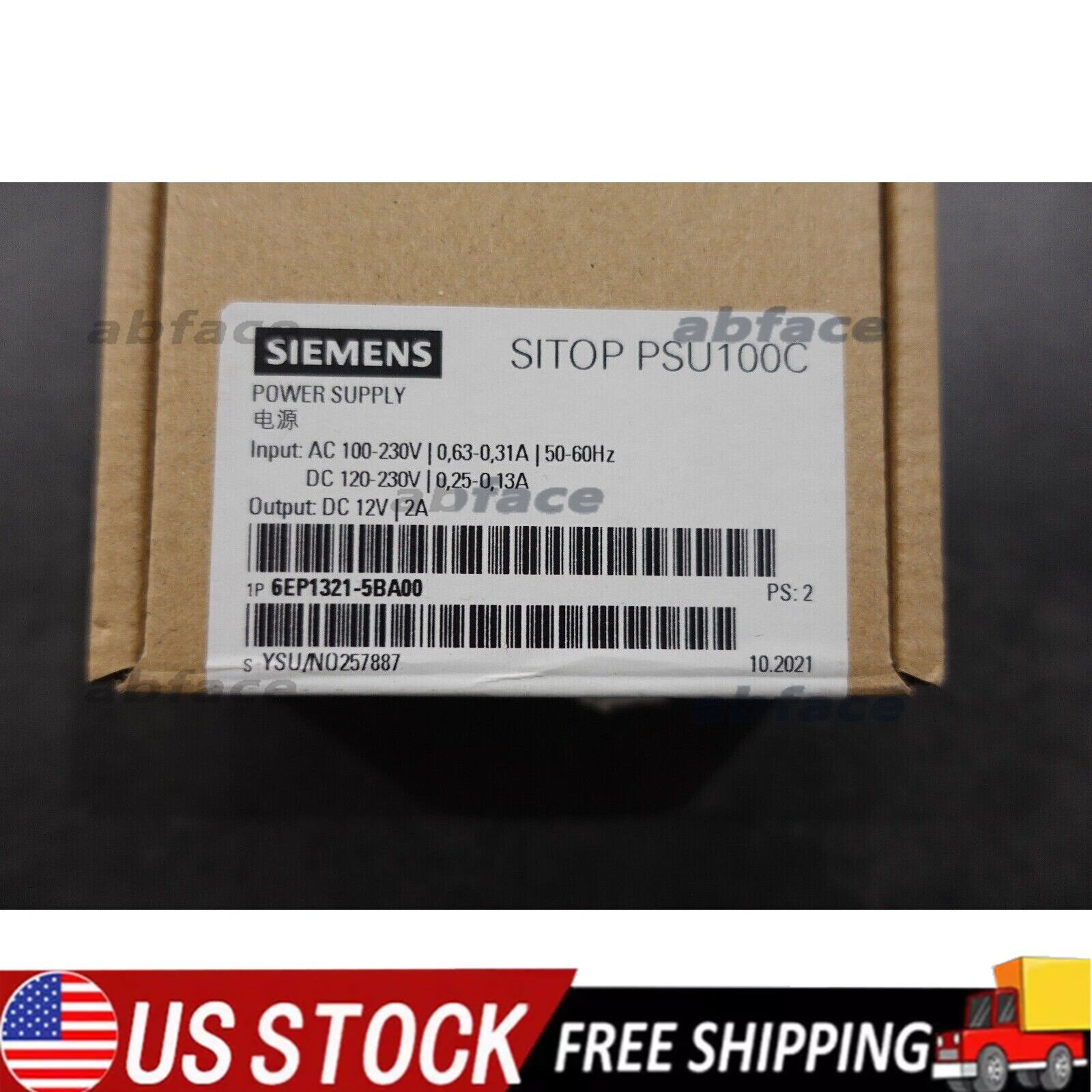 Siemens 6EP1321-5BA00 SITOP PSU100C 12V/2A Controlled Power