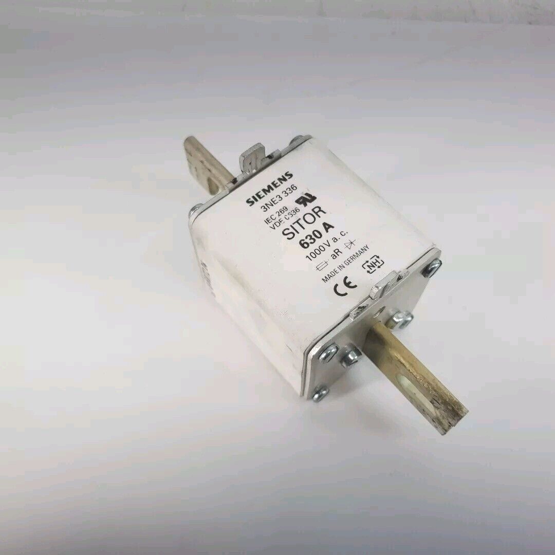 Siemens Sitor 3NE3-336 Semiconductor Fuse 630A Amp 1000V-AC
