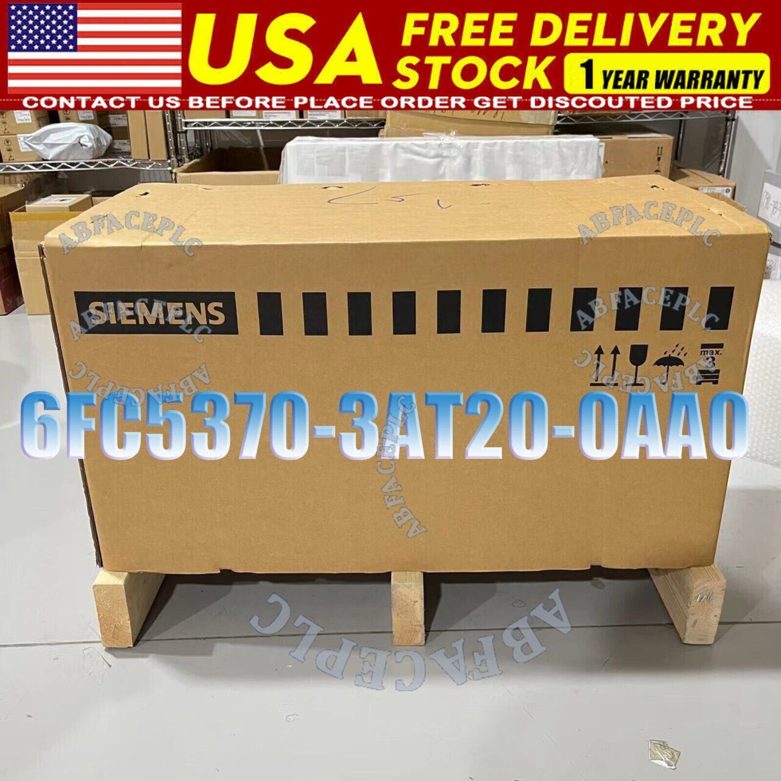 New Siemens 6FC5370-3AT20-0AA0 6FC5 370-3AT20-0AA0 1 Year Warranty Fast Shipping
