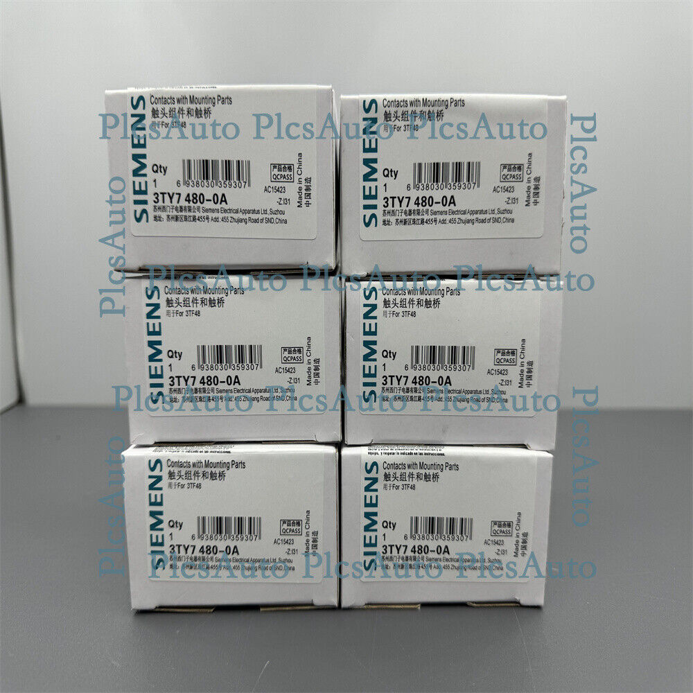 1PCS 3TY7480-OA 3TY7480-0A Contactor Kit Fit for Siemens contactor 3TF48 #G