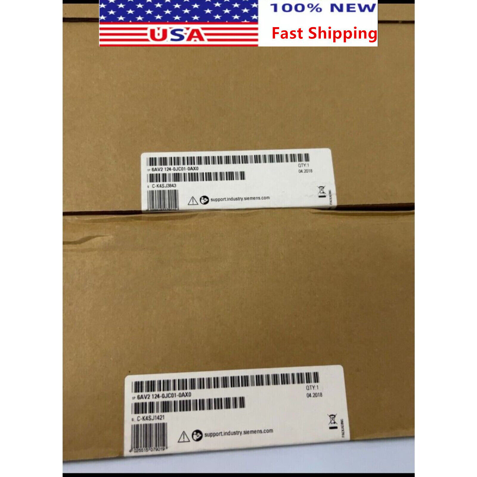 New Siemens 6AV2 124-0JC01-0AX0 SIMATIC HMI TP900 Comfort
