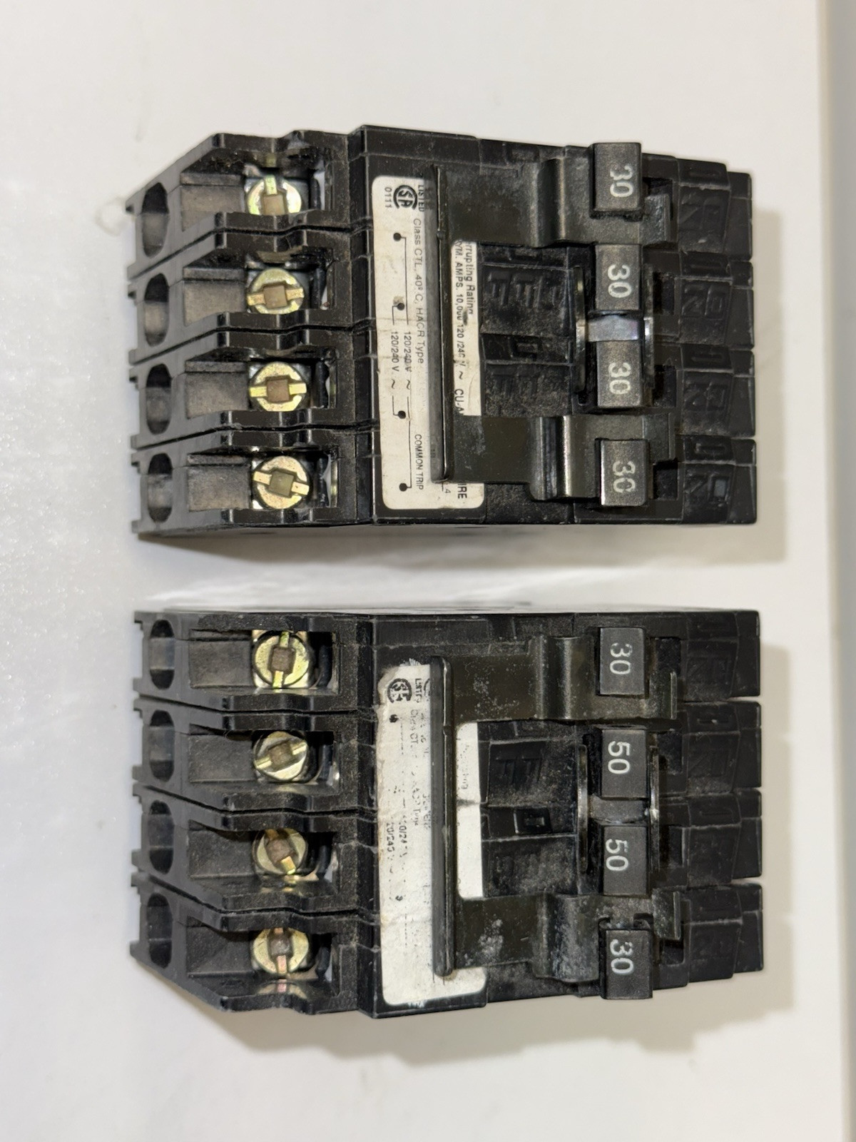 Siemens Mixed Lot Of 2 - Q23030CT2 & Q23050CT2