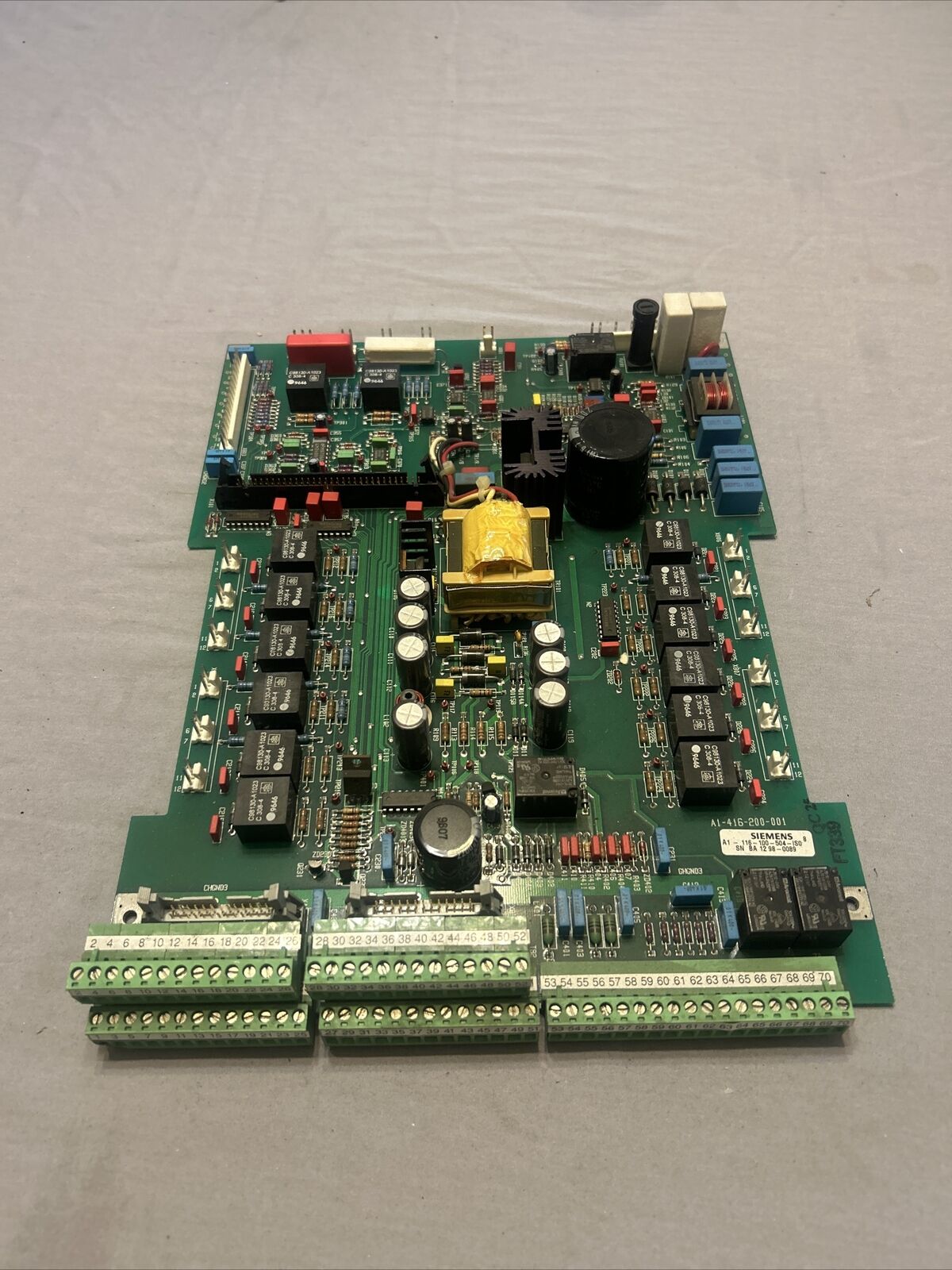 SIEMENS SIMOREG POWER INTERFACE BOARD A1-116-100-504, A1-416-200-001 (UNTESTED)