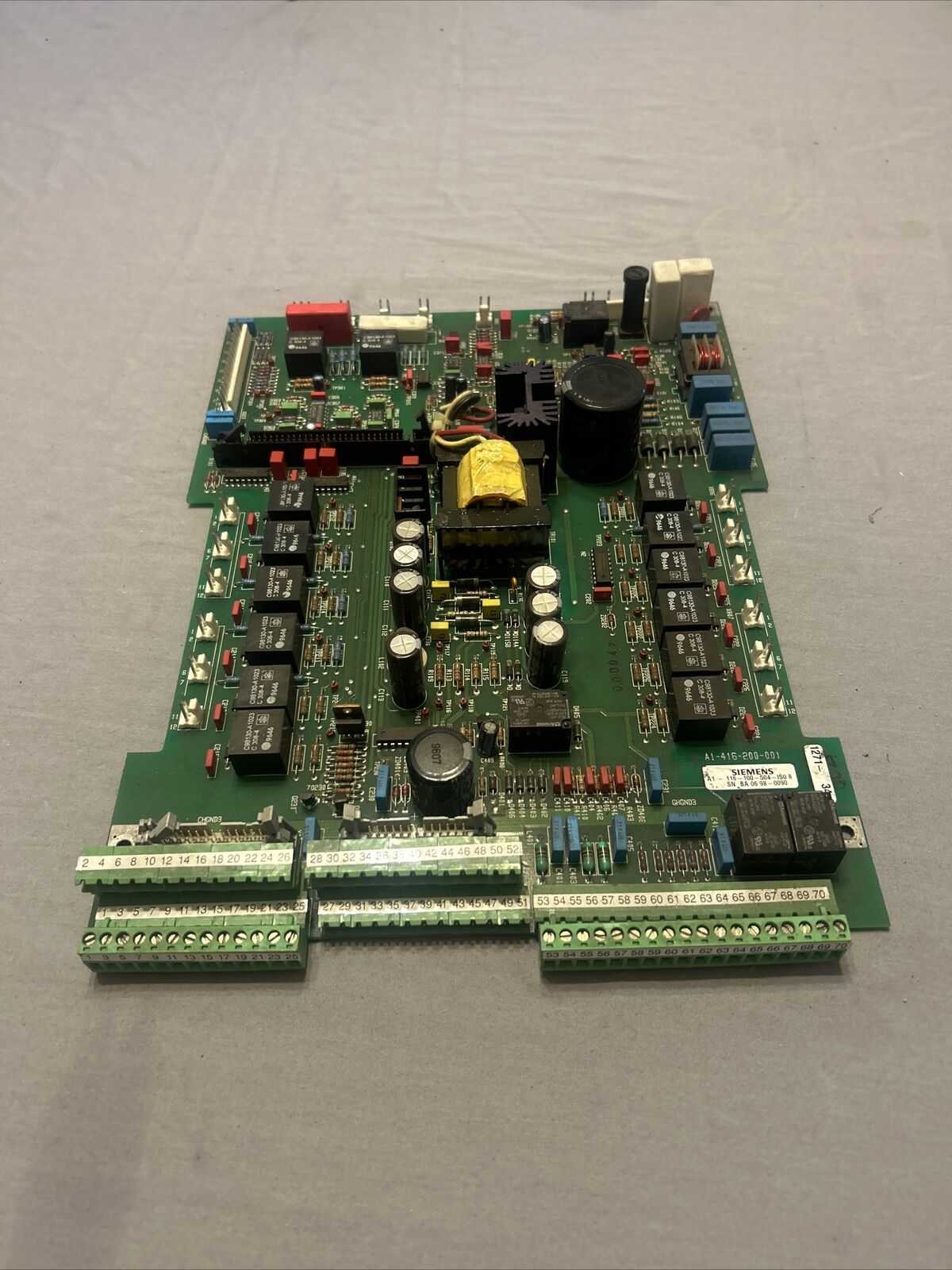 SIEMENS SIMOREG POWER INTERFACE BOARD A1-116-100-504, A1-416-200-001 (UNTESTED)