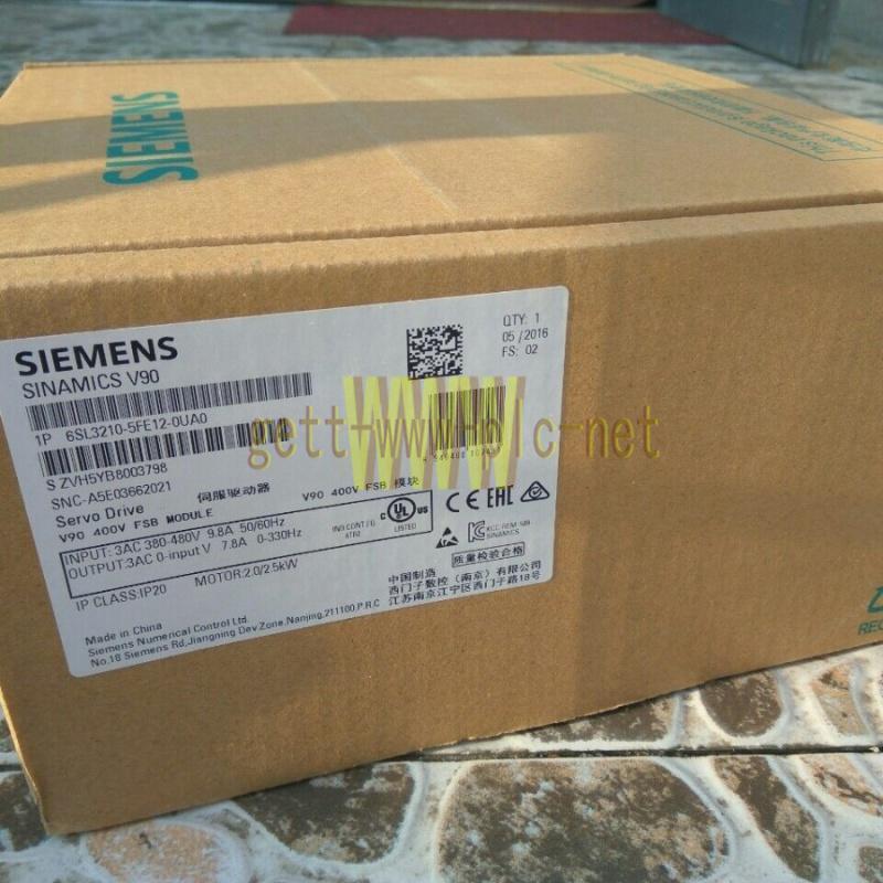 1PC NEW SIEMENS Servo Drive 6SL3210-5FE12-0UA0 6SL3 210-5FE12-0UA0