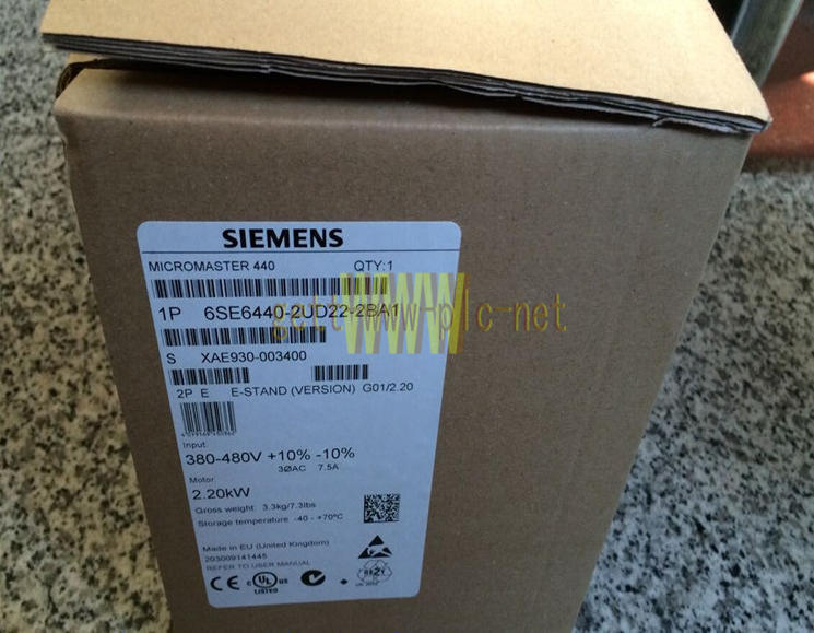 1PC NEW Siemens Inverter 6SE6440-2UC22-2BA1 220V 2.2KW 6SE6440-2UC22-2BA1