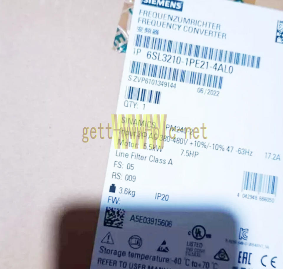 1PC NEW SIEMENS POWER MODULE 6SL3210-1PE21-4AL0 6SL3 210-1PE21-4AL0
