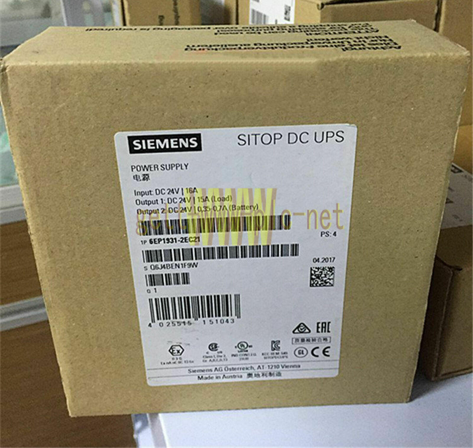 1PC NEW Siemens 6EP1 931-2EC21 6EP1931-2EC21 Power Supply