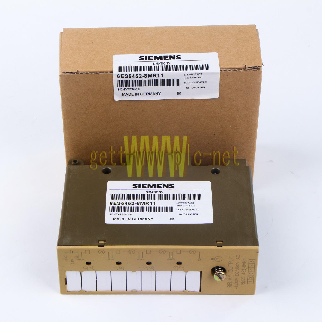 1PC NEW SIEMENS PLC 6ES5 452-8MR11 6ES5452-8MR11