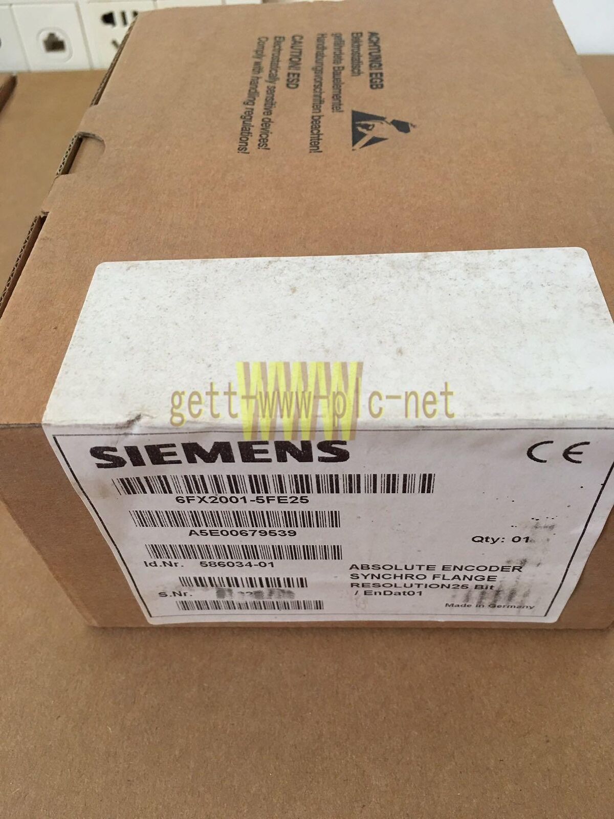 ONE NEW Siemens Encoder 6FX2001-5FE25
