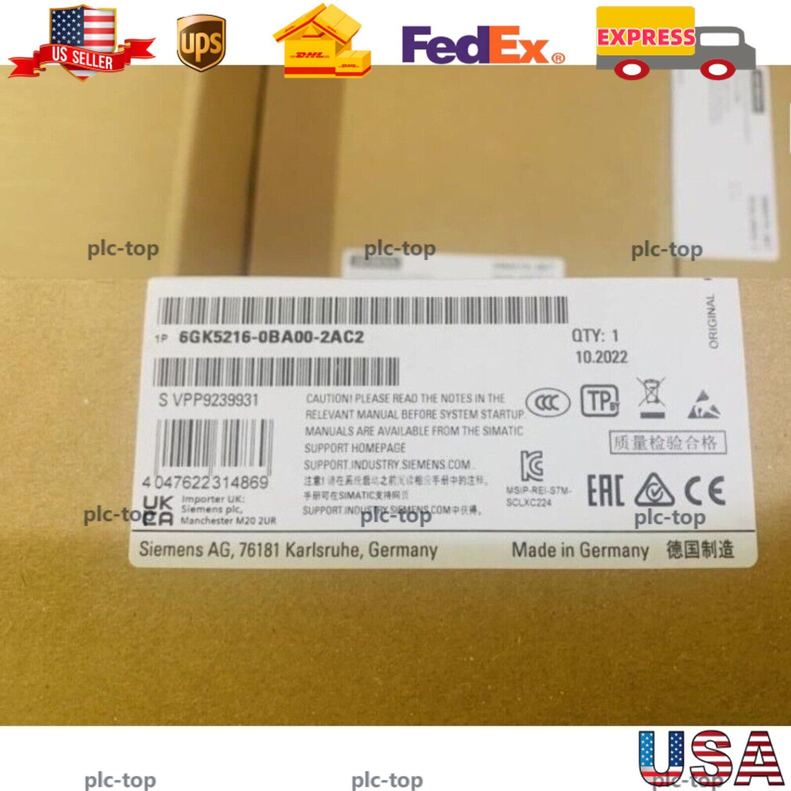 New Siemens 6GK5 216-0BA00-2AC2 6GK5216-0BA00-2AC2 SCALANCE XC216 manageable