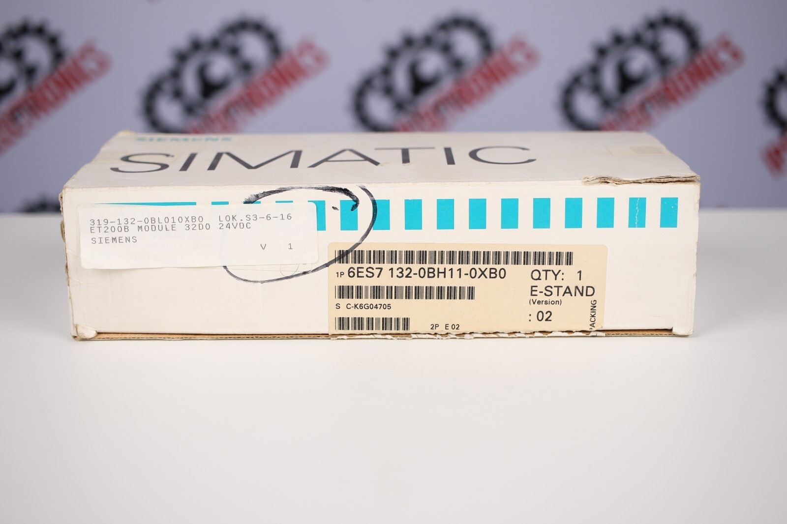 SIEMENS ET 200B-32DO 6ES7 132-0BH11-0XB0 VER: 02 (MODULE) - 6 months warranty