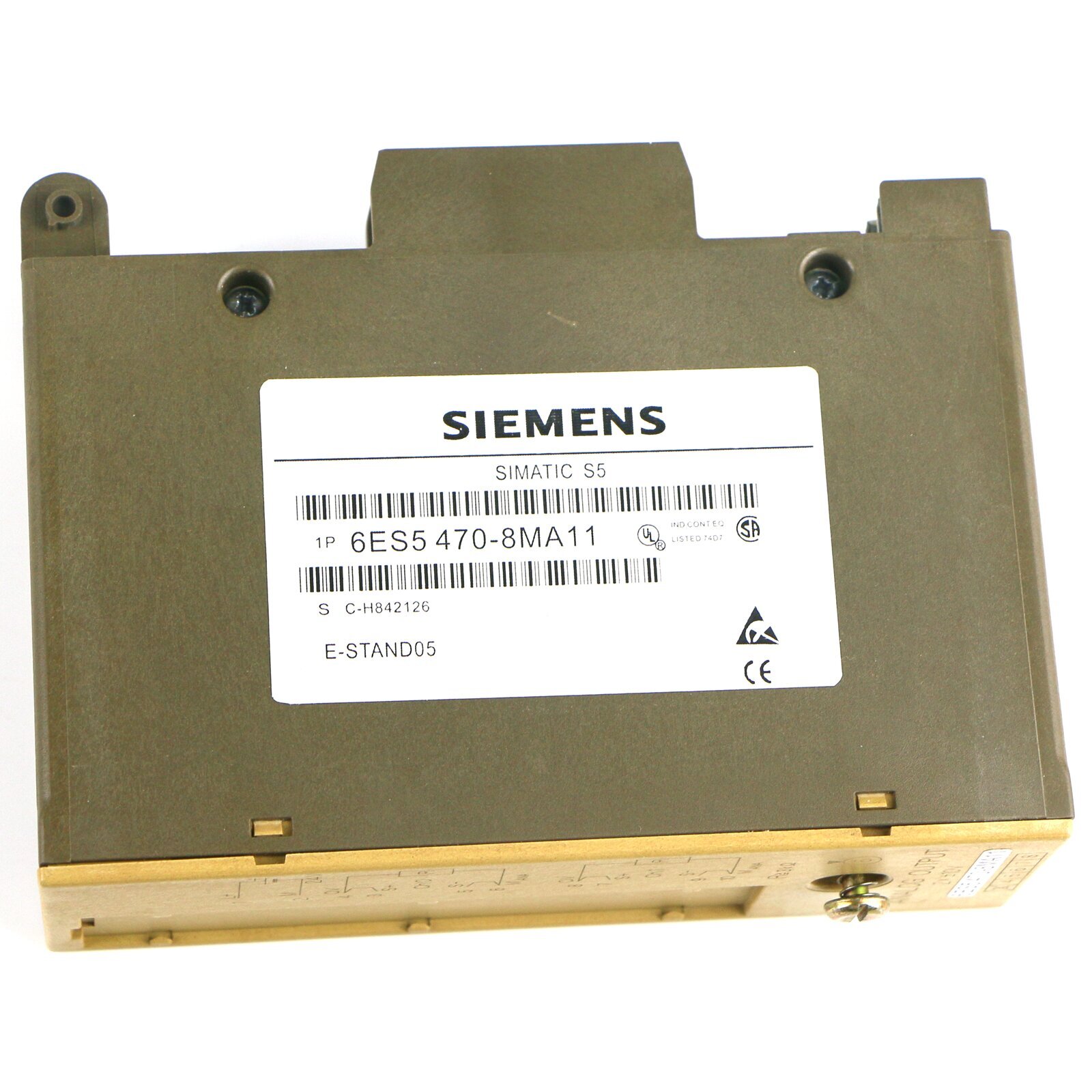 USED SIEMENS 6ES5 470-8MA11 OUTPUT MODULE 6ES54708MA11 *