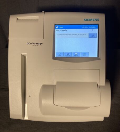 Siemens Medical DCA Vantage Analyzer Version 4.4 Tested. Excellent Condition