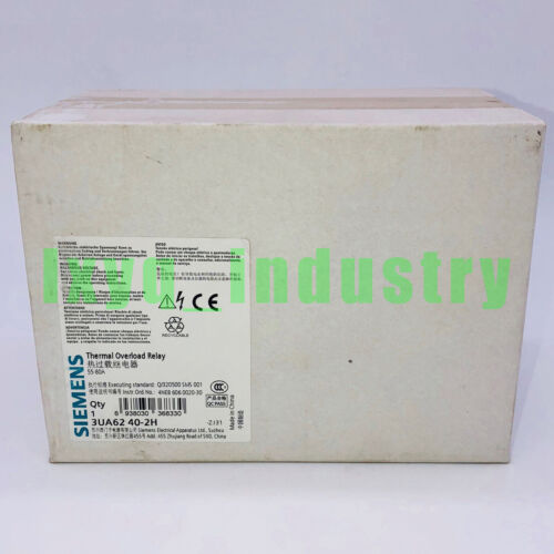 New in box Siemens 3UA6240-2H Overload Relay 55-80A 1 year warranty #LI