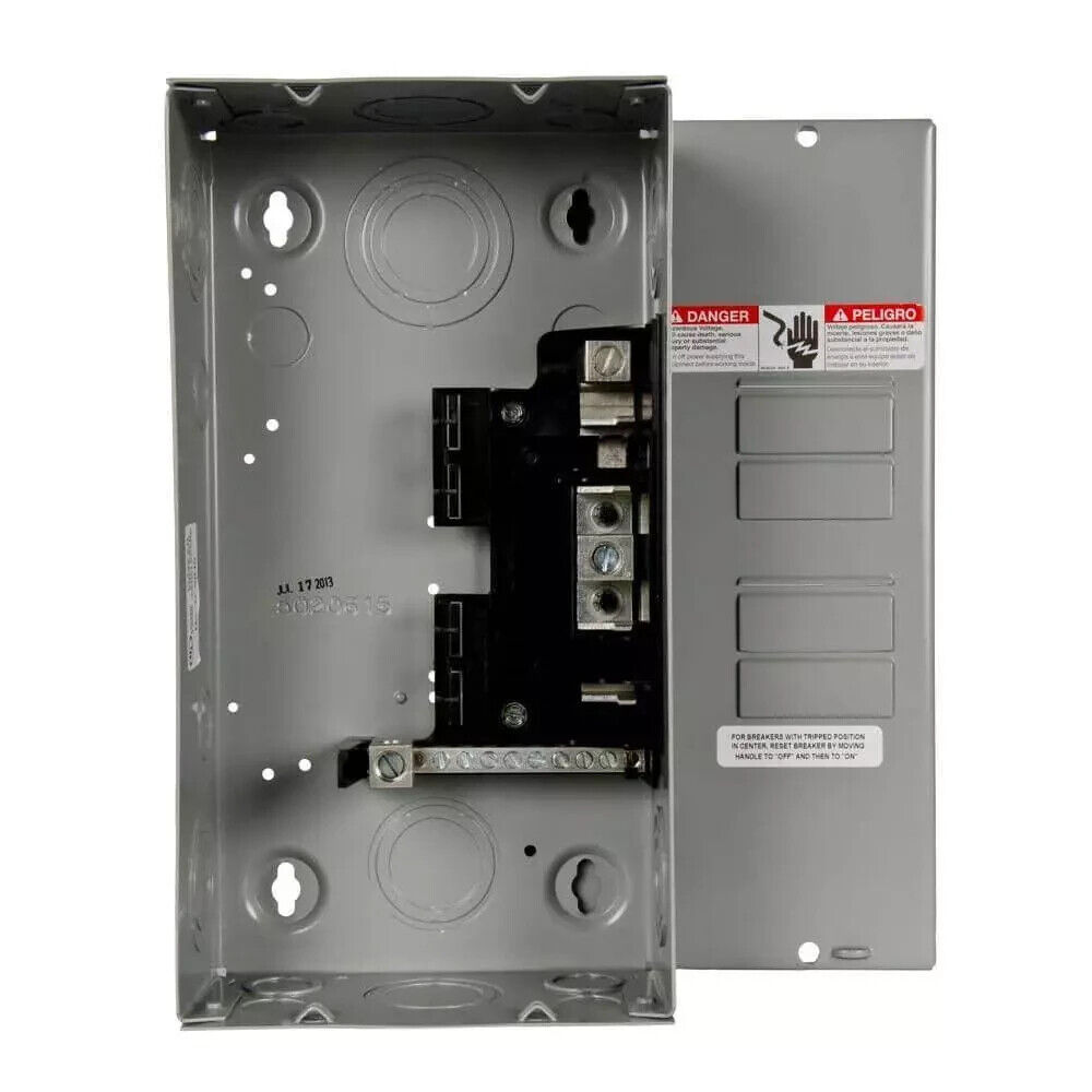 Eq 125 Amp 4-space 8-circuit Main Lug Surface Mount Indoor Load Center