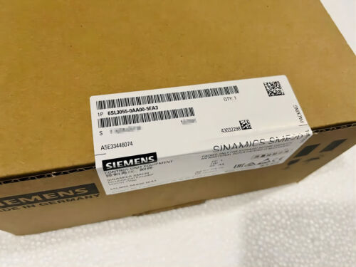1PCS Unopened Brand NEW Siemens 6SL3055-0AA00-5EA3 6SL3 055-0AA00-5EA3 PLC