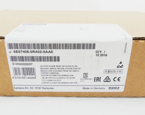 New 6ES7 405-0RA02-0AA0 SIEMENS 6ES7405-0RA02-0AA0 S7-400, power supply PS405