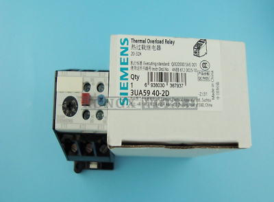 1piece NEW Siemens 3UA59 40-2D Thermal Overload Relay