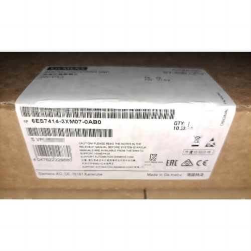 Brand New Siemens 6ES7 414-3XM07-0AB0 / 6ES7414-3XM07-0AB0 PLC Module