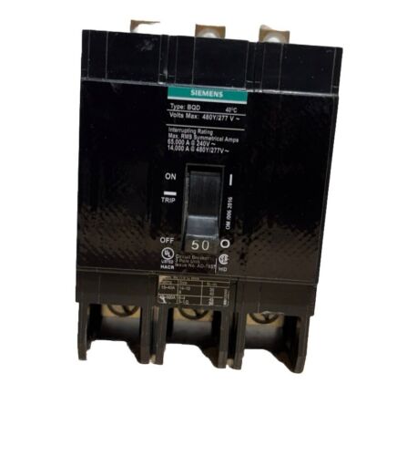 Siemens BQD350BP 3 Pole 50 Amp Circuit Breaker 
