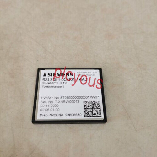 1PC New Siemens 6SL3054-0CG01-1AA0 6SL3 054-0CG01-1AA0 PLC Expedited Shipping