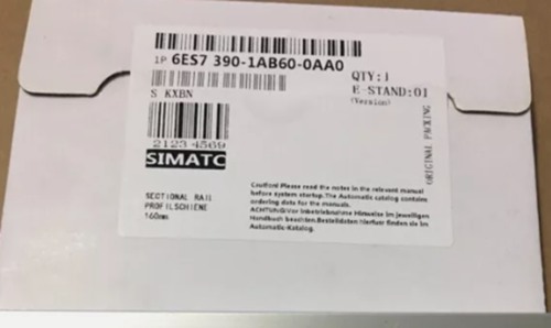 New In Box SIEMENS 6ES7 390-1AB60-0AA0 DIN Mounting Rail