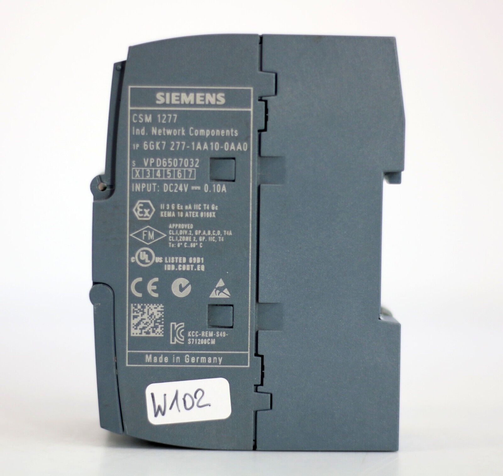 Siemens CSM 1277 Simatic Net 6GK7 277-1AA10-0AA0 Switch Modul