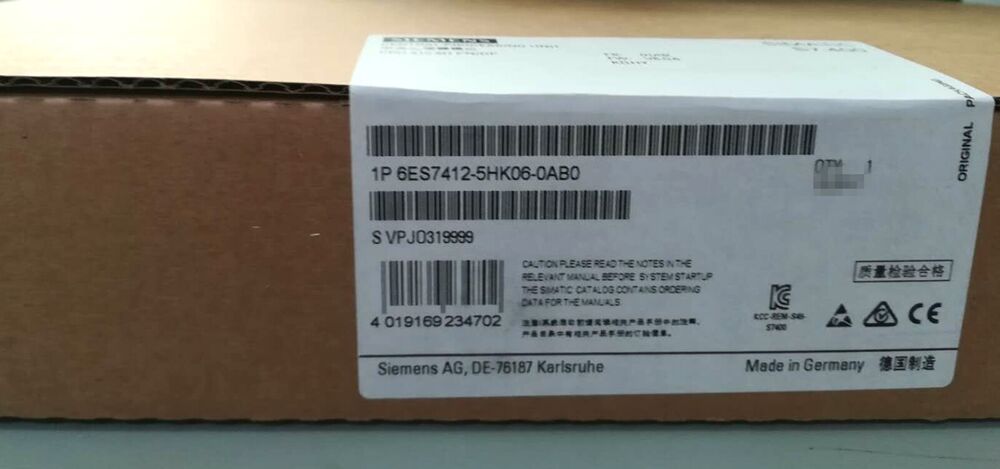 NEW Siemens 6ES7 412-5HK06-0AB0 CPU 6ES7412-5HK06-0AB0