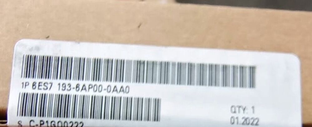 1 PCS NEW Siemens 6ES7 193-6AP00-0AA0 6ES7193-6AP00-0AA0