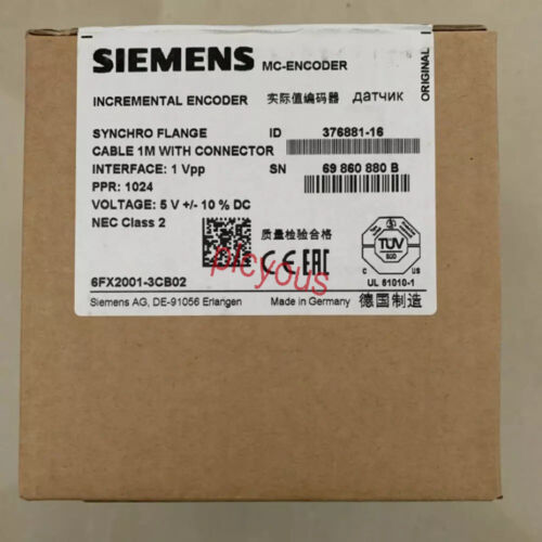 1PC Siemens 6FX2001-3CB02 6FX20013CB02 Rotary Encoder New Expedited Ship