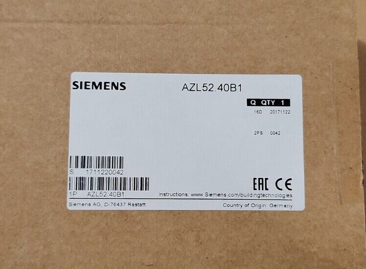 Siemens Programming Display AZL52.40B1 NEW 1PC