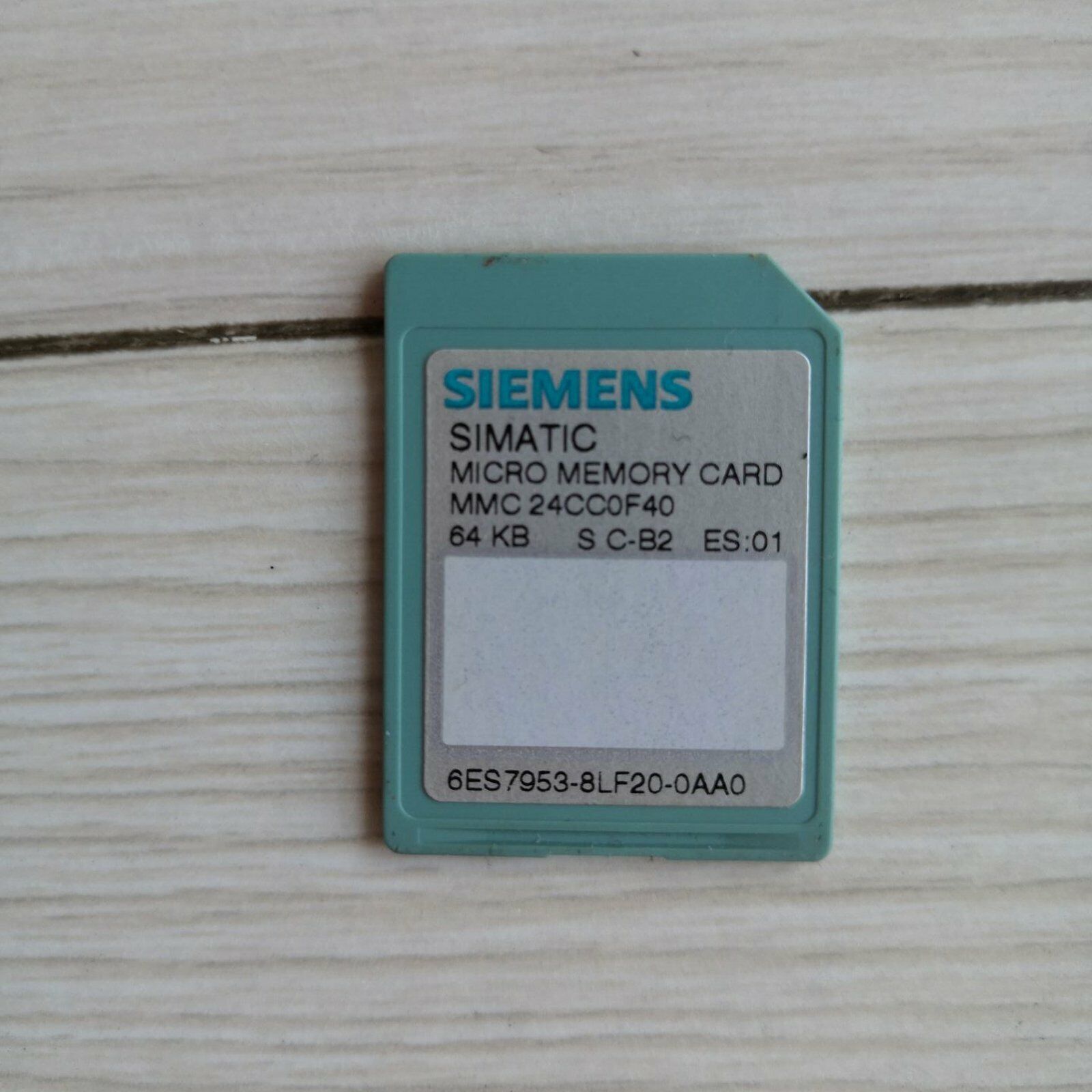 1PC Used Siemens Memory Card 64KB 6ES7 953-8LF20-0AA0 Fully Tested