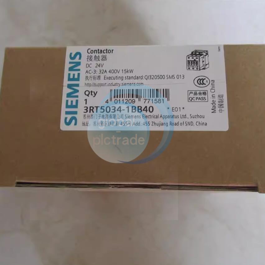 1PCS New Siemens 3RT5034-1BB40 contactor