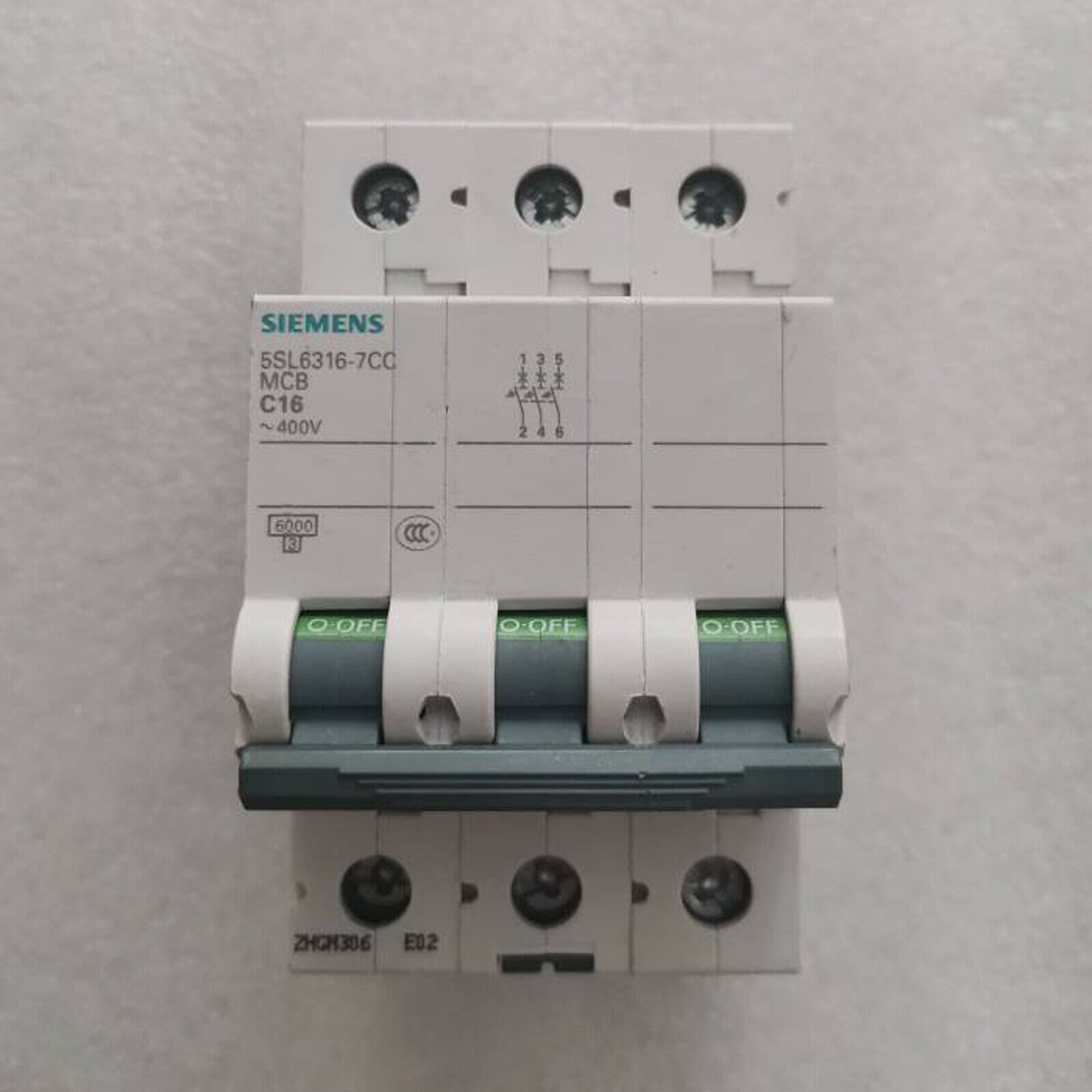 1PC NEW For Siemens 3P 16A 400V 5SL6316-7CC Circuit Breaker FAST SHIP#XR