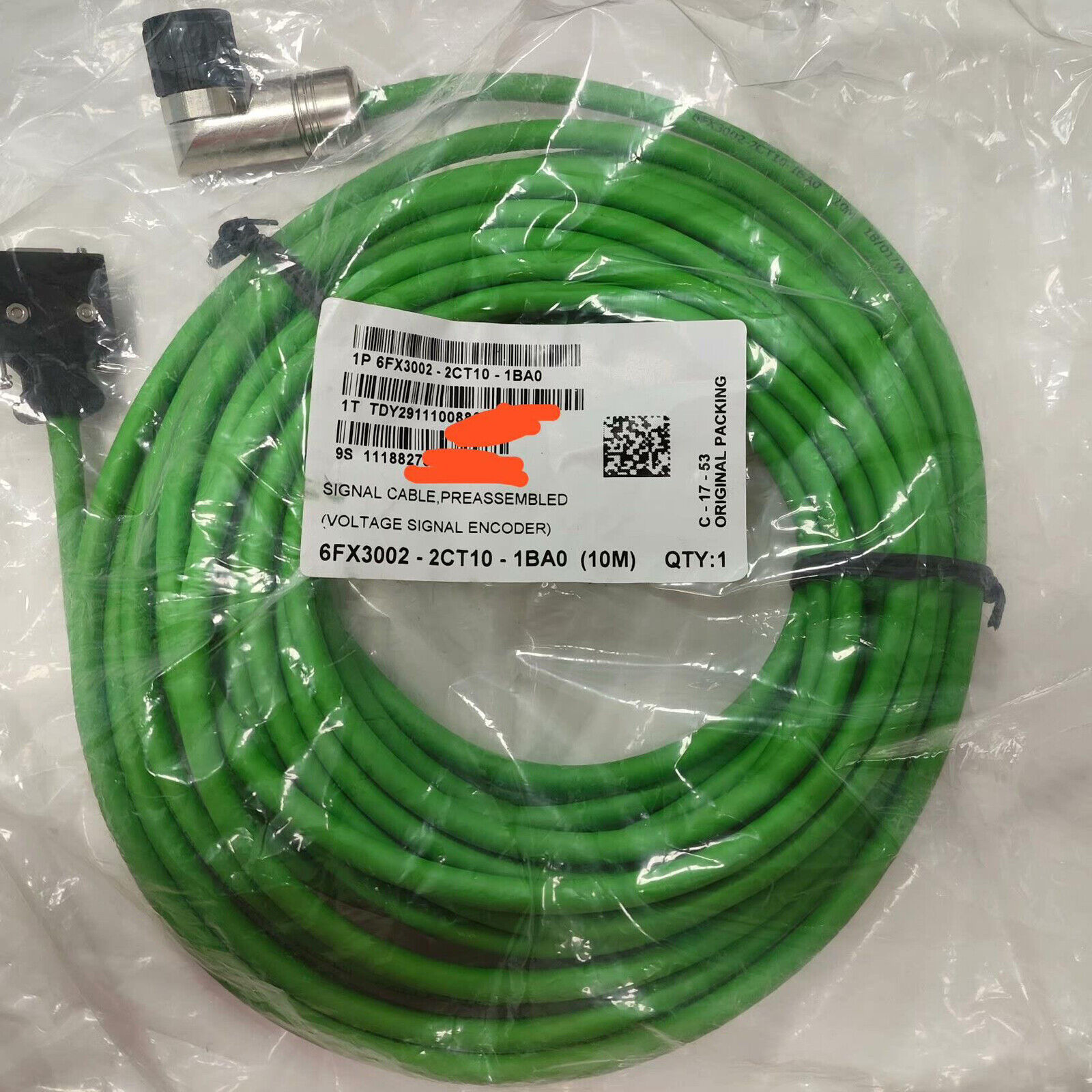 1PC NEW For Siemens 6FX3002-2CT10-1BA0 10m 6FX3 002-2CT10-1BA0 fast ship#XR