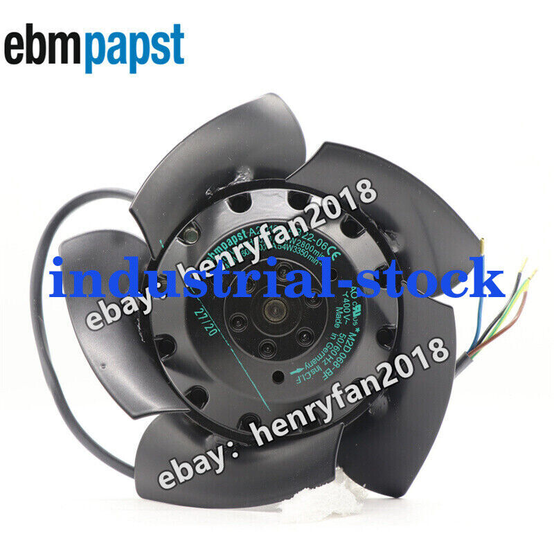 Replacement For W2D160-EB22-18 Axial Fan 400V Siemens Servo Spindle Motor Fan/