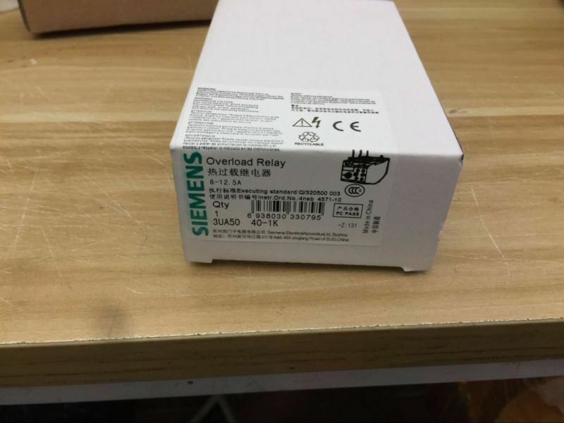 New SIEMENS in box Thermal Overload Relay 3UA5040-1K One year warranty